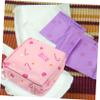 PENIKOKO Large-Capacity Reusable Polyester Period Pouch, Pink view 3