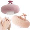 Sunflower-Shaped 2-in-1 Shower Sponge with Suction Cup view 1