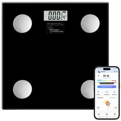 newgen medicals Digital Body Scale: 17-in-1 Body Analysis Scale