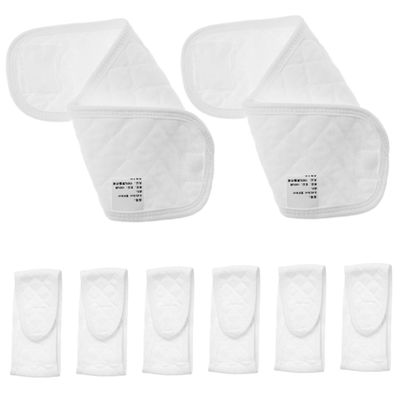 Gatuida 8-Piece Cotton Belly Wrap Set, Double-Layer Umbilical Cord Protector Belts for Newborns