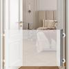 Retractable Dog Gate, High Pet Safety Barrier for Kitchen, Living Room, and Play Area view 3