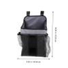 Hanging Changing Table Organizer for Nursery with Multiple Pockets view 2