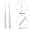 Interdental Brushes, 12-Piece Plastic Set for Dental Cleaning, White view 3