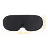 ERINGOGO Breathable 3D Fabric Sleep Eye Mask with Comfortable Design and Light-Blocking Coverage view 2