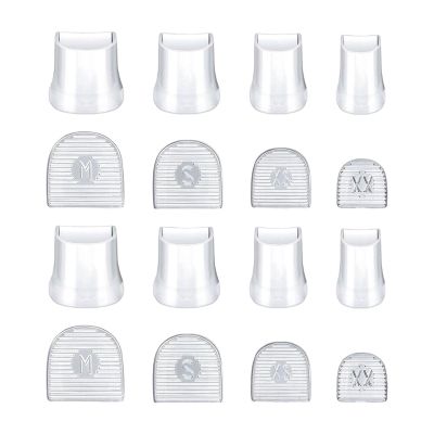 Nishiyuenyi 16-Pack Clear High Heel Protector Caps for Grass, Weddings, and Outdoor Events