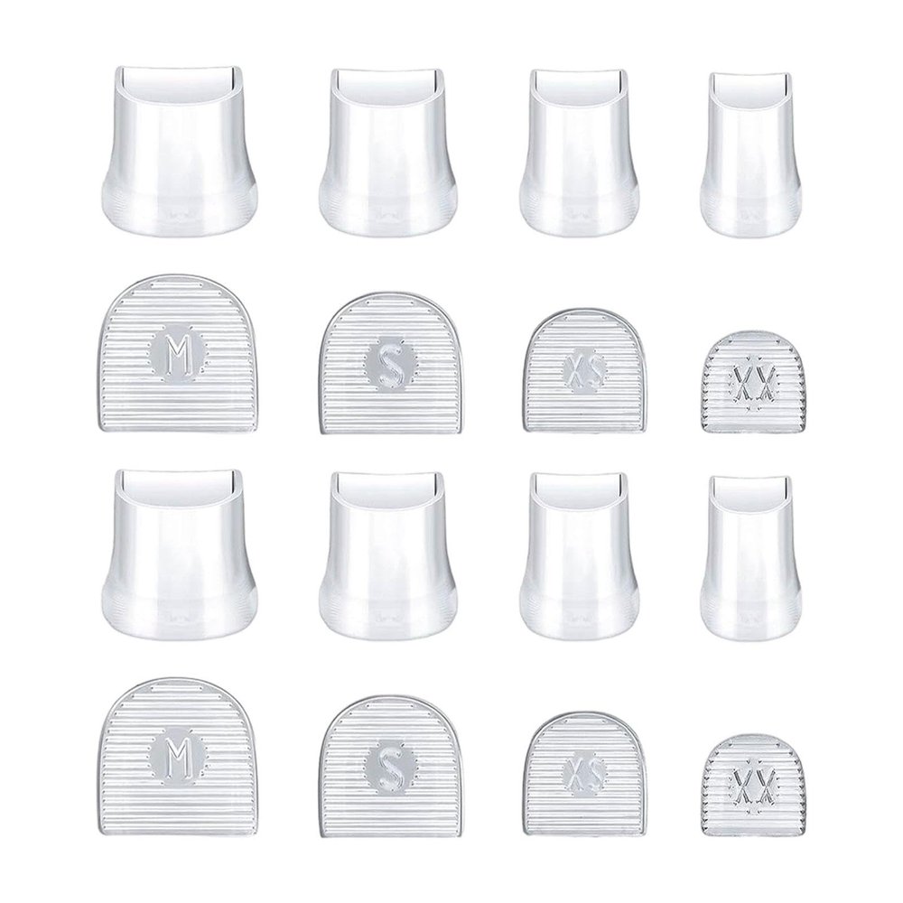 Nishiyuenyi 16-Pack Clear High Heel Protector Caps for Grass, Weddings, and Outdoor Events