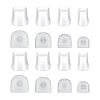 Nishiyuenyi 16-Pack Clear High Heel Protector Caps for Grass, Weddings, and Outdoor Events view 1