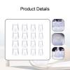 Nishiyuenyi 16-Pack Clear High Heel Protector Caps for Grass, Weddings, and Outdoor Events view 4
