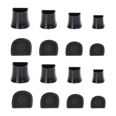 Harilla 16-Piece High Heel Protectors, Black