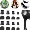 Harilla 16-Piece High Heel Protectors, Black view 2