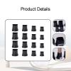 Harilla 16-Piece High Heel Protectors, Black view 4