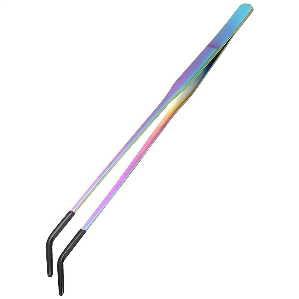 Amesor Feeding Tweezers - Curved Long Terrarium Tongs