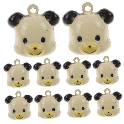 GANAZONO 10 Pack Copper Bells for Pet Collars
