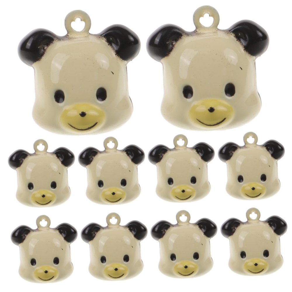 GANAZONO 10 Pack Copper Bells for Pet Collars