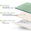 LDLCYCN Pink (N), 120 × 210 cm Cooling Spa Massage Table Cover, With/Without Breathable Hole, Square Head view 4