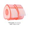 Heart-Shaped Double Eyelid Stickers, 2 Rolls, Fiber, White view 2