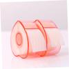Heart-Shaped Double Eyelid Stickers, 2 Rolls, Fiber, White view 4