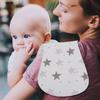 SHERCHPRY 3-Piece Soft, Washable Cotton Burp Cloth Set view 3