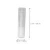 MUCKLILY 100-Pc. Empty PP Lip Balm Containers with Humanized Column Design, Refillable view 2