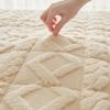 Cozy Plush Japanese Futon Mattress, Warm Winter Bed for Dorms, Single/Double/Queen/King Size (Beige, 6 cm Thick, 80 x 190 cm) view 2