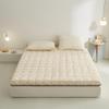 Cozy Plush Japanese Futon Mattress, Warm Winter Bed for Dorms, Single/Double/Queen/King Size (Beige, 6 cm Thick, 80 x 190 cm) view 4