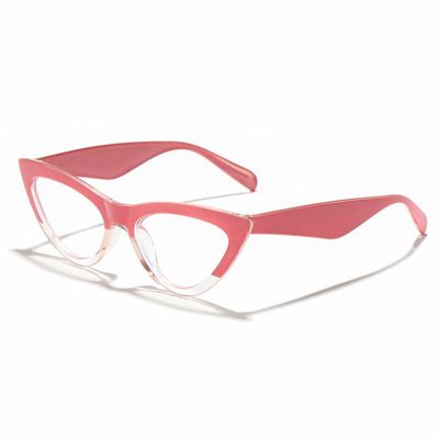 RRNTTTM Cat-Eye Glasses, Round Frame, Unisex, Blue-Light Blocking, Round Glasses (3)
