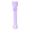 JFGCTYHXY Pet Feeding Station, Cat Strip Squeeze Spoon and Treat Dispenser, Purple view 1
