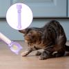 JFGCTYHXY Pet Feeding Station, Cat Strip Squeeze Spoon and Treat Dispenser, Purple view 2