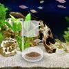 Aquarium Fish Food Holder and Dispenser with Suction Cups view 2