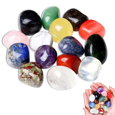 ZORVYN 100g Mix Tumbled Stones