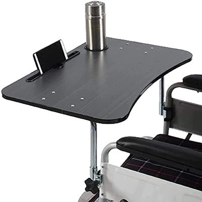 Universal Wheelchair Tray with Detachable Phone Holder