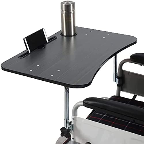 Universal Wheelchair Tray with Detachable Phone Holder