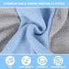 Yoolhamy Dog Sweater, Winter Pullover for Small Dogs, Fleece, Warm Outfit with D-Ring (Blue, XL) view 2