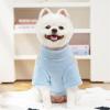 Yoolhamy Dog Sweater, Winter Pullover for Small Dogs, Fleece, Warm Outfit with D-Ring (Blue, XL) view 4