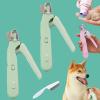 Snrtevu 2-in-1 Pet Nail Trimmer with LED Light, Safety Guard and Grinder view 1