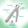 Snrtevu 2-in-1 Pet Nail Trimmer with LED Light, Safety Guard and Grinder view 3