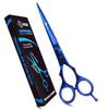 Professional Hairdressing Scissors, Japanese Stainless Steel Salon Shears, 6.5 in, Blue view 2