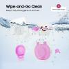 Kids' Potty Training Toilet with Lid, Removable Insert, Pink view 4