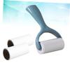 JOINPAYA Fabric Lint Roller and Hair Remover with Protective Cover, Wooden Brush for Sweaters, Coats and Blankets, Compact and Practical for Travel view 3