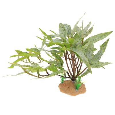 VERDANVERSE Artificial Reptile Plant with Resin Base