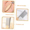 BESTonZON High-Quality Dog Grooming Comb, Durable Detangling Comb with Smooth Edges view 3