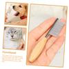 BESTonZON High-Quality Dog Grooming Comb, Durable Detangling Comb with Smooth Edges view 4