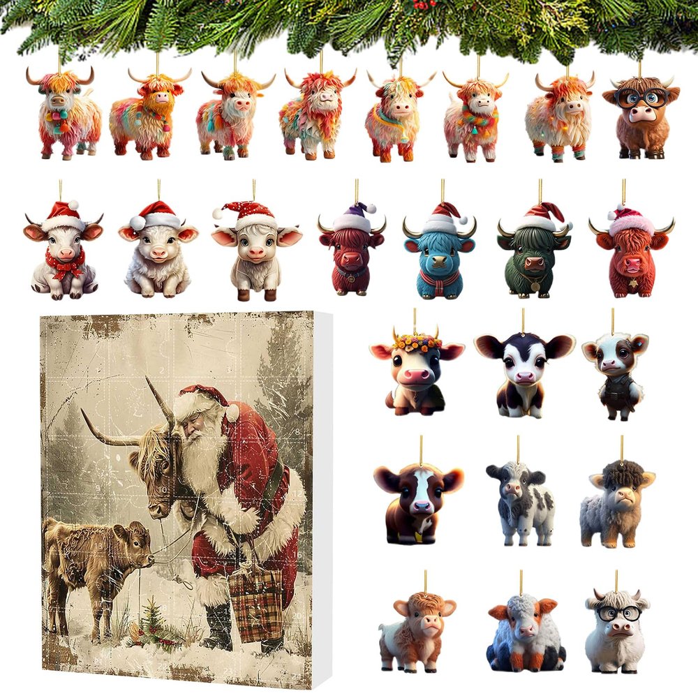 2024 Advent Calendar, 24-Day Christmas Countdown