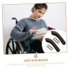 TOGEVAL 2-Piece PU Wheelchair Armrest Pads view 2
