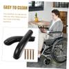 TOGEVAL 2-Piece PU Wheelchair Armrest Pads view 3