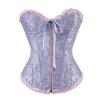 Women's Satin Corset Top with Lacing, Underbust or Overbust Corset with Boning, Bustier Top, Plus Size, Bridal Lingerie, Body Shaper, Gothic Top, Bodysuit, Sexy Halloween Costume view 1