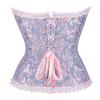 Women's Satin Corset Top with Lacing, Underbust or Overbust Corset with Boning, Bustier Top, Plus Size, Bridal Lingerie, Body Shaper, Gothic Top, Bodysuit, Sexy Halloween Costume view 3