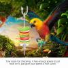 Culnflun Stainless Steel Parrot Fruit & Veggie Holder view 3