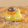 Qsvbeeqj Interactive Pedal Treat Dispenser Puzzle Toy for Indoor Cats view 4