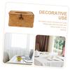 Handwoven Rattan Tissue Box Cover for Home and Hotel view 3